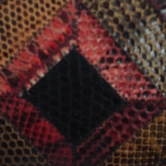 Vintage Genuine Snake Skin Handbag - Picture 5 of 5